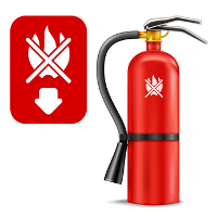 Gaśnica jako ikona ochrony przeciwpożarowej